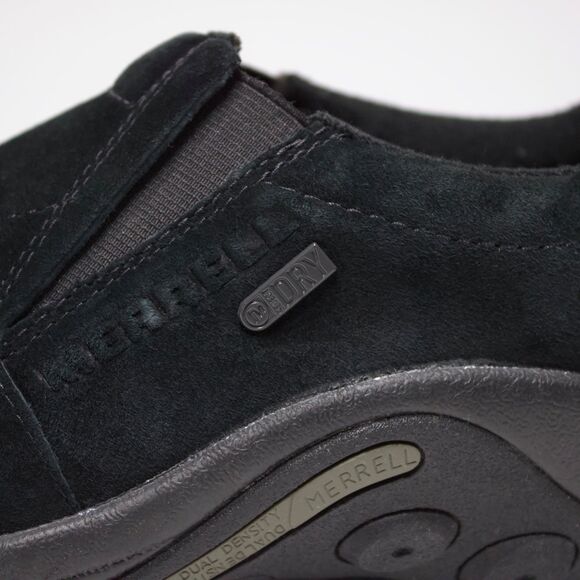 Merrell Jungle Moc Slip-On Shoe Black Suede Water Resist Women 9.5 Worn Once - Picture 3 of 14